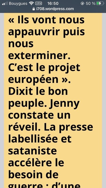 https://i708.wordpress.com/2023/01/22/ils-vont-nous-appauvrir-puis-nous-exterminer-cest-le-projet-europeen-dixit-le-bon-peuple-jenny-constate-un-reveil-la-presse-labellisee-et-sataniste-accelere-le-bes/