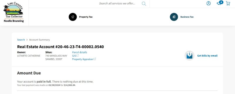 Source: https://lee.county-taxes.com/public/real_estate/parcels/20-46-23-T4-00002.0540/bills?parcel=babead4e-9543-11ec-9a42-d21e44674b58