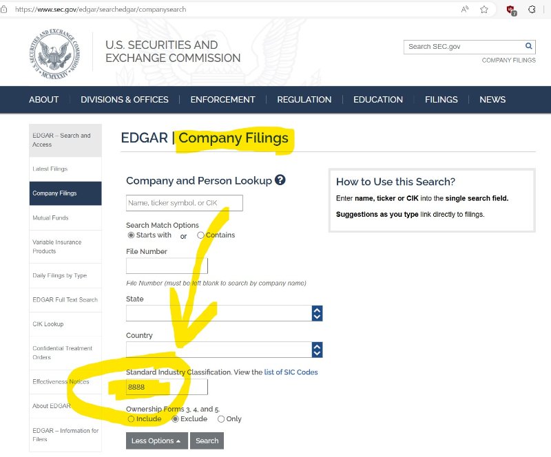 Source: https://www.sec.gov/edgar/searchedgar/companysearch