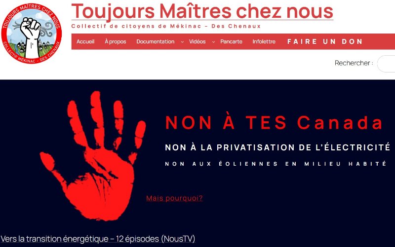 Allez lire cette page: https://toujoursmaitrescheznous.com/a-propos/