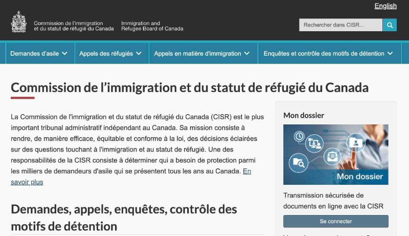 Source: https://irb-cisr.gc.ca/fr/Pages/index.aspx