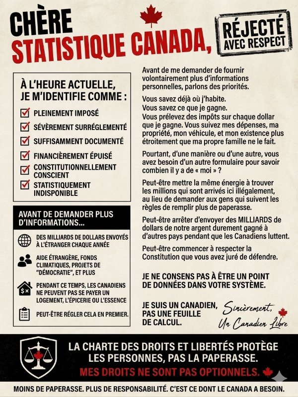 Source: https://www.facebook.com/nathalie.marcoux.90/posts/pfbid02jzGGwR2HRzJEDbt9xKWWg4BJZpNkfBUFeNegkzZbCDBiJQRWErUpP2dhcpGKLEvQl