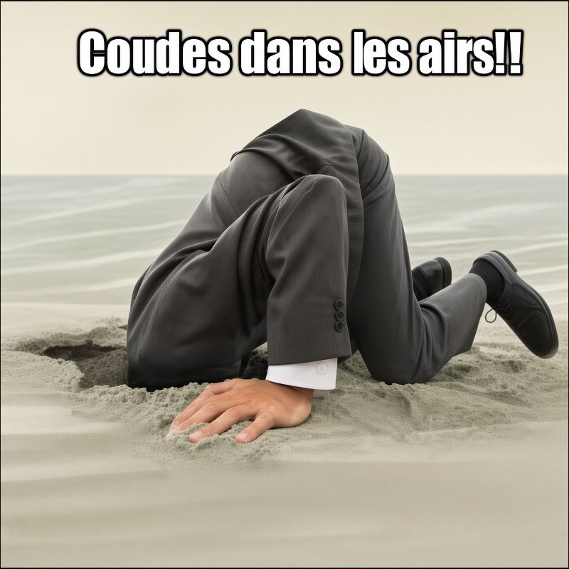 Pendant ce temps, les Libéraux ont la solution: il suffit de mettre ses coudes dans les airs!<br /><br />Il faudrait peut-être aussi penser à couper les liaisons aériennes avec une 50aines de pays qui nous "enrichissent", aussi.<br /><br />Source: https://www.facebook.com/claude.gelinas.3110/posts/pfbid0hnLCz4hk5JmPJDz7RDRNCZs8DR5Lhm3ByxZrvFV9rb8M5d7pGNiY51uzZXwbQuu6l?comment_id=1956082465082813