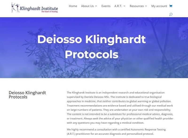 Source: https://klinghardtinstitute.com/category/protocols/