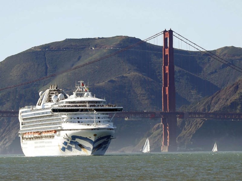 © Scott Strazzante/Associated Press Au début de la pandémie, des passagers du navire Grand Princess, qui a voyagé de San Francisco au Mexique, ont été contaminés par la COVID-19.