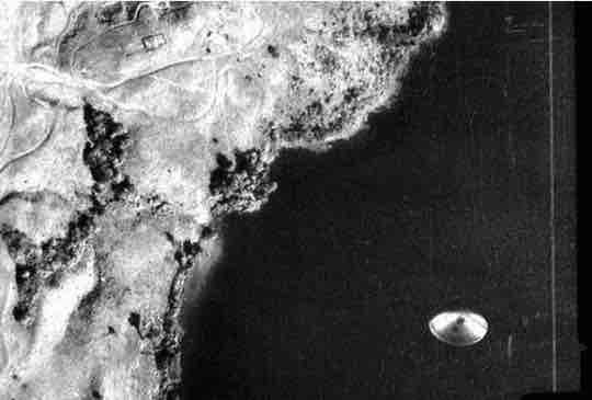 Cette image d'OVNI a été prise dans les années 1970 (Crédits : Institut géographique national du Costa Rica)