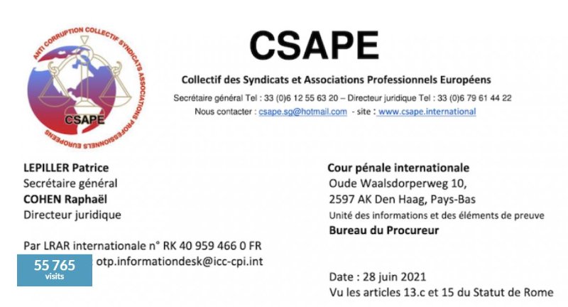 plainte-du-csape-a-la-haye-au-cpi.JPG